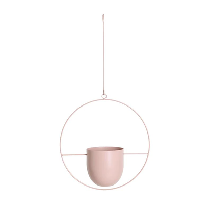 Hanging Metal Planter Pots – Geometric Wall-Mounted Indoor Planters for Succulents, Herbs & Flowers – Scandinavian Minimalist Home Decor
