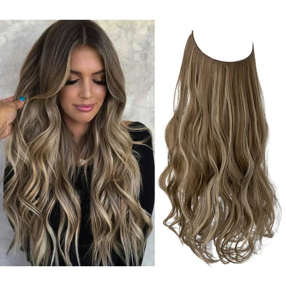 Clip-In Human Hair Extensions 100% Real Remy Hair Add Volume Length 14-18 Inches Heat Resistant Seamless Blend Natural Texture for Everyday