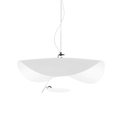 Modern LED Overhead Fixture 17W Metal Hanging Light Black White Gold for Kitchen Dining Room Bedroom Ceiling Mounted