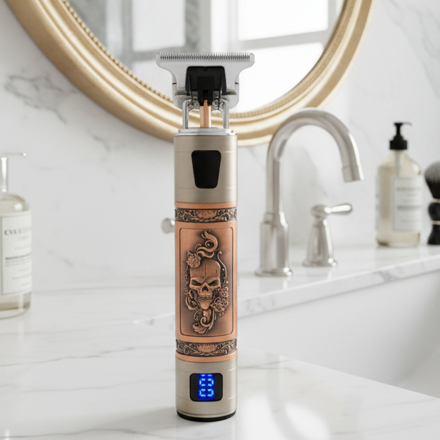 BARBERVAULT – Precision Beard Trimmer Battery Powered Design