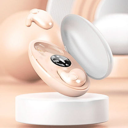 Sleep Earbuds Wireless Bluetooth Invisible In-Ear Headphones with Noise Canceling for Side Sleepers All Night Comfort Ultra Light Mini