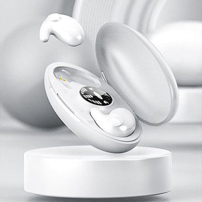 Sleep Earbuds Wireless Bluetooth Invisible In-Ear Headphones with Noise Canceling for Side Sleepers All Night Comfort Ultra Light Mini