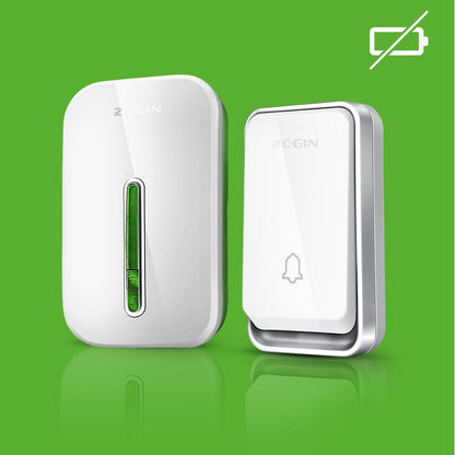 Battery-Free Wireless Doorbell with Waterproof Design and Extended Range