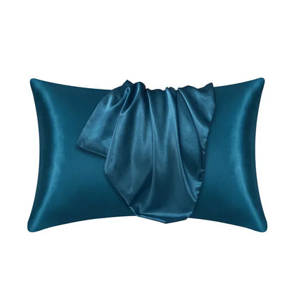 Pure Mulberry Silk Pillowcase 20×28 Inch Gold Standard Pillow Cover for Hair & Skin Care Cooling Breathable Bedroom Sleep Accessory Anti-Fri
