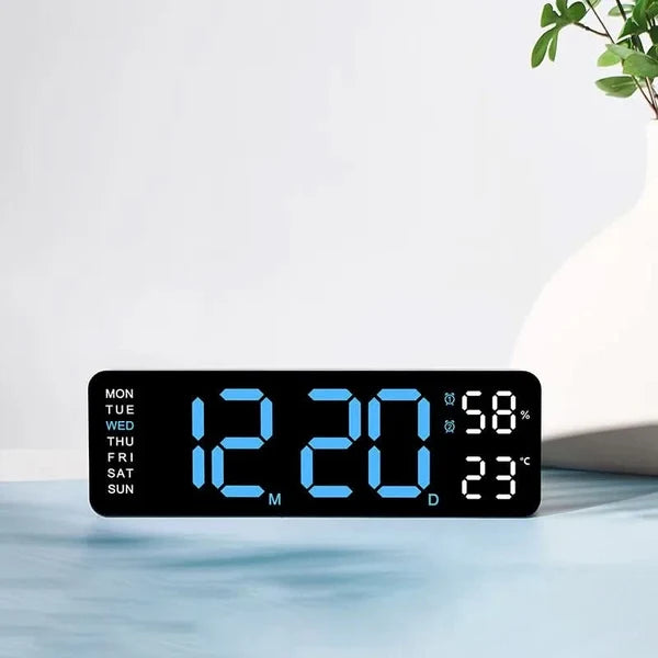 MINIMALUXE – USB LED Clock for Elegant Modern Interiors