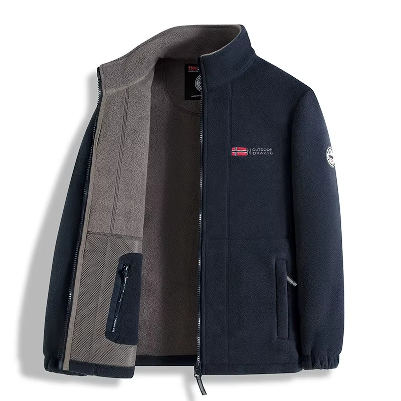 Men's Sherpa Fleece Vest – Lightweight Insulated Layering for Fall & Winter