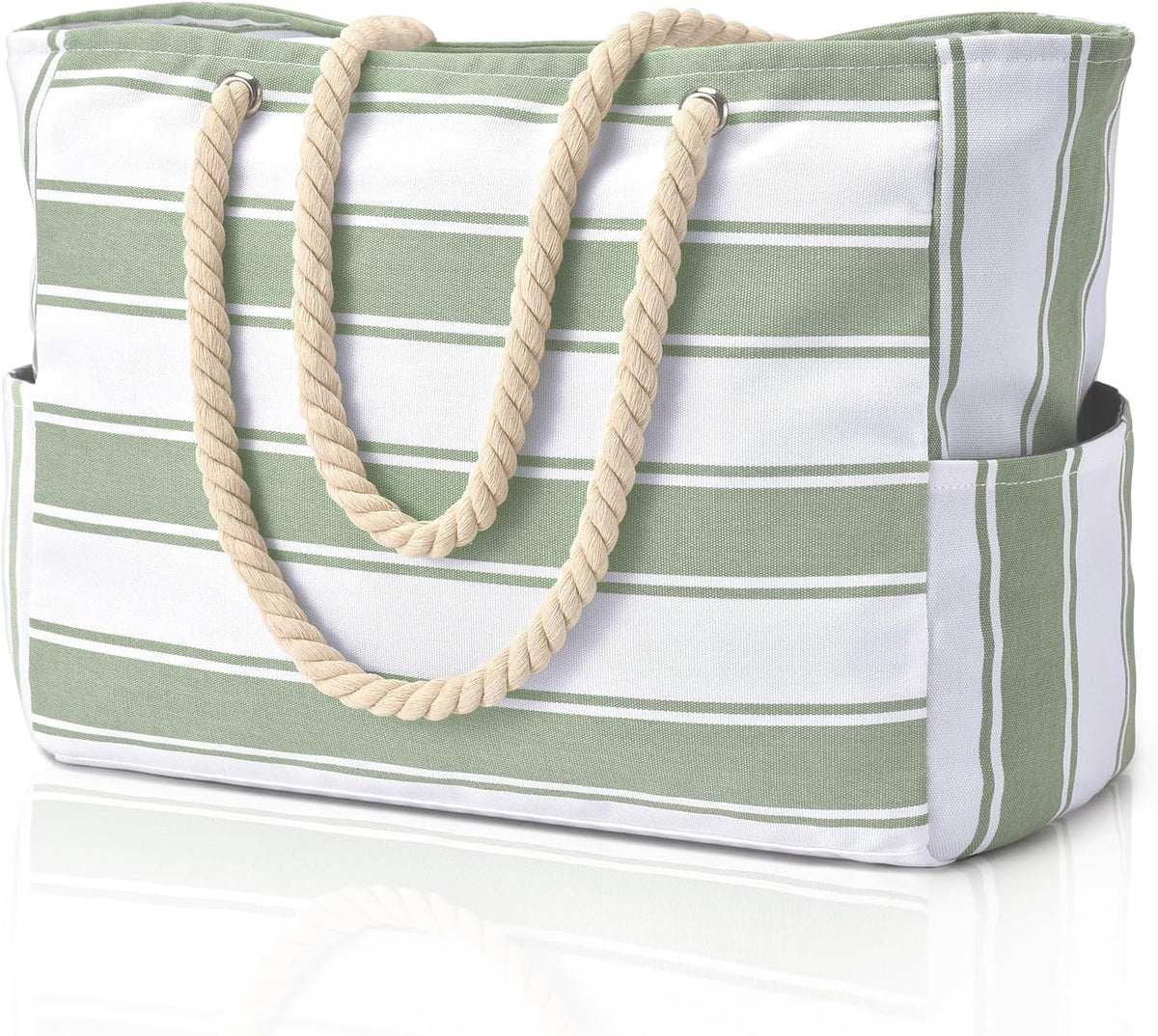 Large Waterproof Tote for Beach - Sandproof Pool and Travel Bag