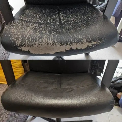 Stick-On Repair Patches for Leather Sofas Couches Car Seats Jackets & Upholstery – Fix Tears Rips & Scratches in Minutes – Waterproof UV-Res