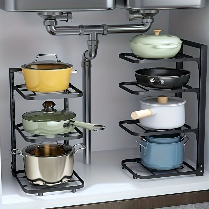 RACKCHEF – Adjustable Kitchen Rack for Pots & Pans