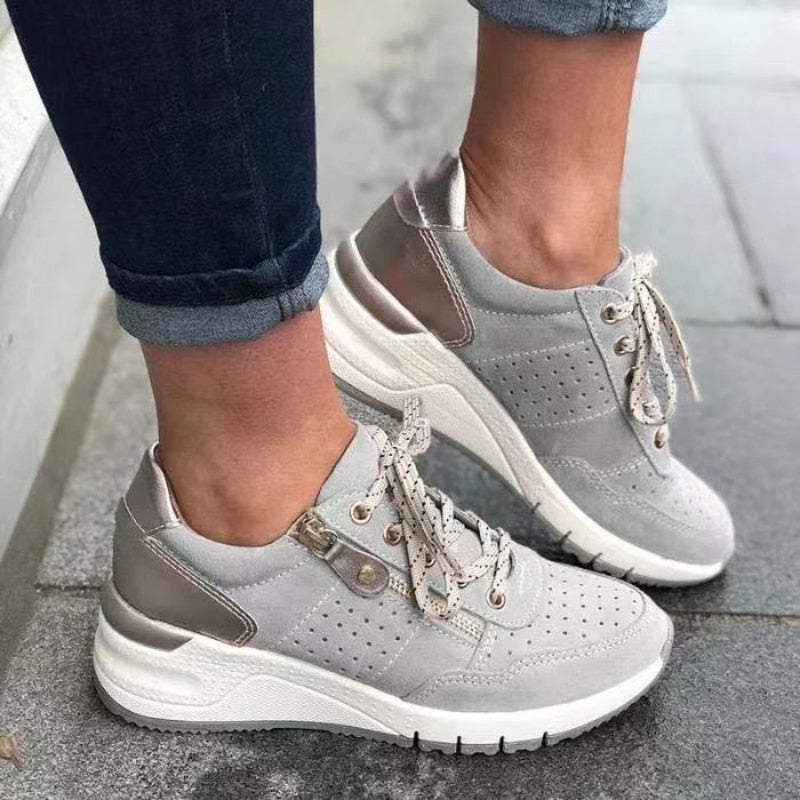 Women's Orthopedic Walking Shoes with Arch Support and Cushioned Sole for All-Day Comfort | Lightweight Breathable Sneakers for Daily Use