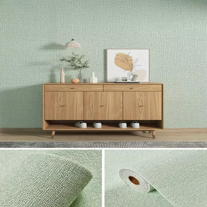 3D Foam Wall Covering Self-Adhesive Fabric-Look Panels Peel and Stick Waterproof Textured Decor for Bedroom Living Room DIY Renovation Rente