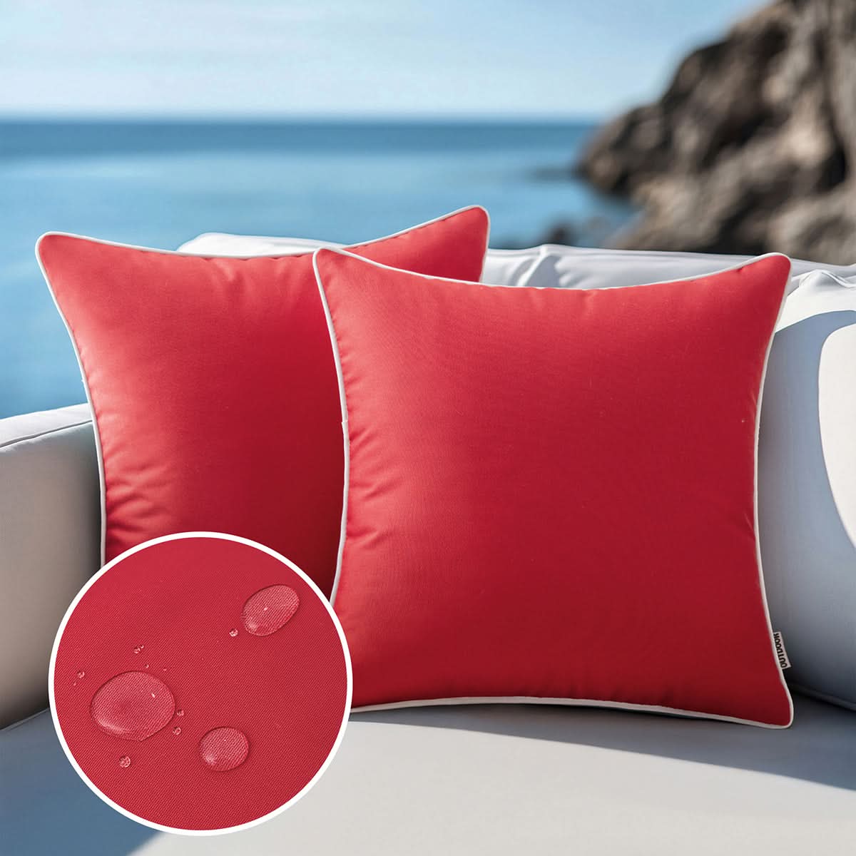WHITELIVA – Decorative Cushion Covers for Patio & Garden Spaces