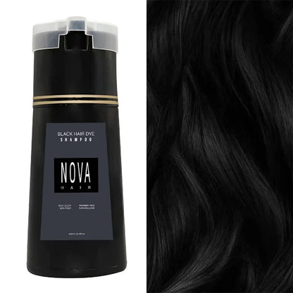 Hair Color Shampoo 6.8 fl oz – Vibrant Tones in One Step for All Hair Types, Easy Application No Mess