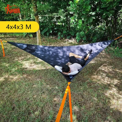 TRIANGLEFLOW – Outdoor Camping Hammock with Anti-Rollover Design