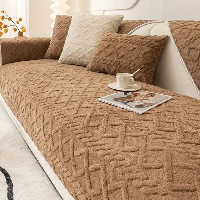 SofaSoft Sofa Cover - Waterproof Polyester, Non-Slip Design