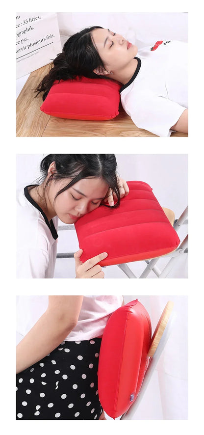 Napvoy | Inflatable Travel Pillow with Ergonomic Design | Compact & Lightweight for Comfort Anywhere