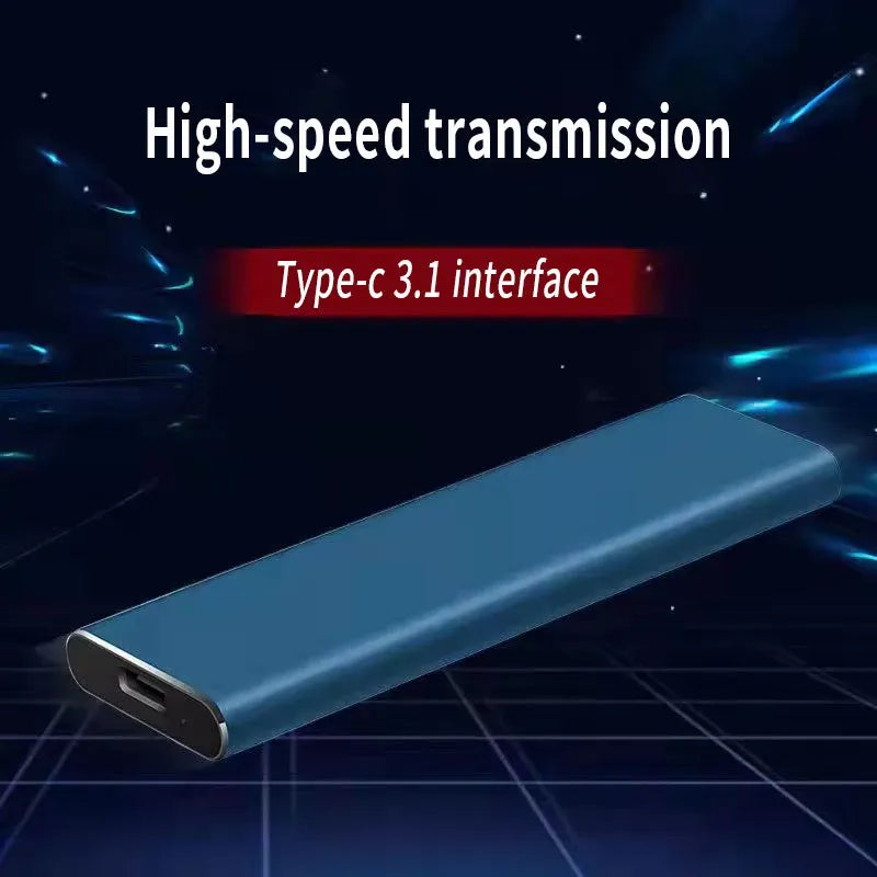 4TB USB-C External Hard Drive Slim Portable Storage Device for Mac PC Windows Laptop Desktop Backup Photos Videos Documents Files