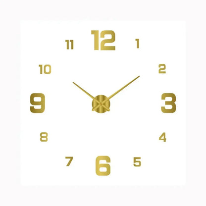 12-Inch Silent Wall Clock Non-Ticking Quartz Movement for Bedroom Office Living Room Modern Round Classic Home Decor Timepiece Battery