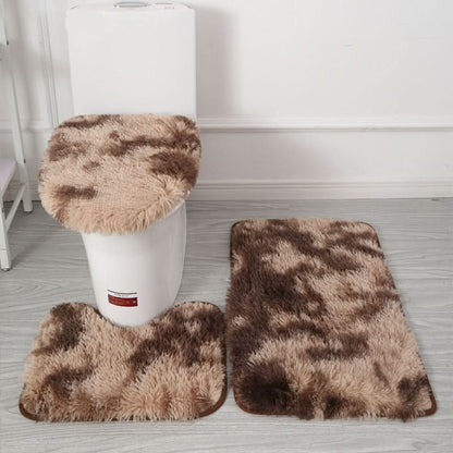 SOFTLAVO – Toilet Cover & Bath Mat Set Elegant Style