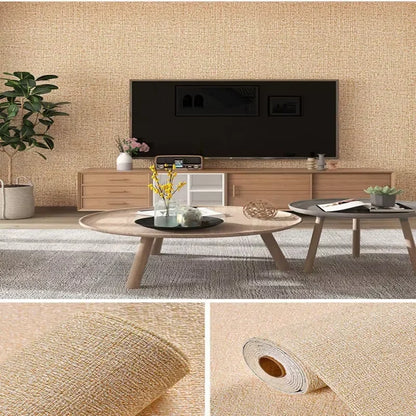 3D Foam Wall Covering Self-Adhesive Fabric-Look Panels Peel and Stick Waterproof Textured Decor for Bedroom Living Room DIY Renovation Rente