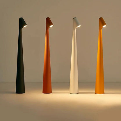 Scandinavian Drip-Free Table Lamp with Touch Control & USB Charging | Modern Ambient Lighting