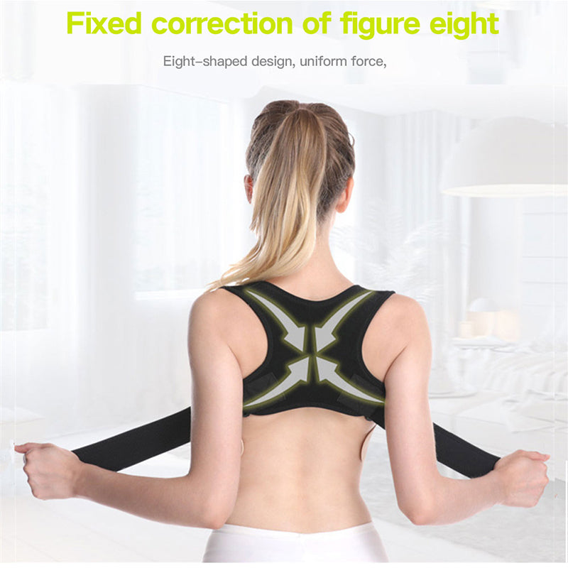 Adjustable Posture Corrector Brace for Upper Back and Shoulder Support – Comfortable Alignment Aid for Office Workers, Daily Wear, Men & Wom