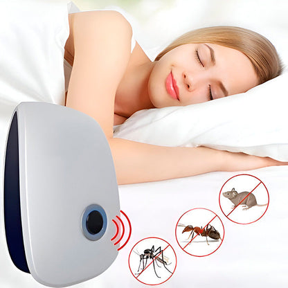 Ultrasonic Pest Repeller Plug-In for Mice Bugs Roaches Spiders – Chemical-Free Indoor Defense for Home Kitchen Bedroom – Safe for Kids