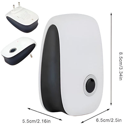 Ultrasonic Pest Repeller Plug-In for Mice Bugs Roaches Spiders – Chemical-Free Indoor Defense for Home Kitchen Bedroom – Safe for Kids