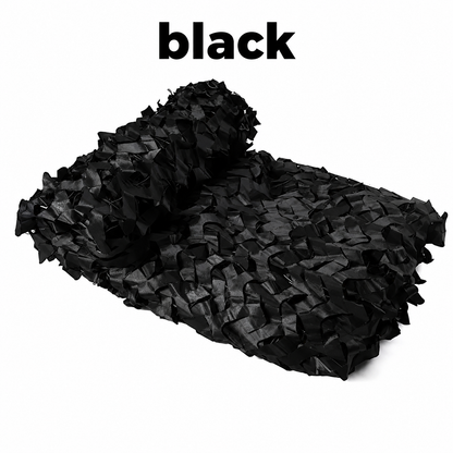 Outdoor Camouflage Netting for Camping, Hunting Blinds & Garden Shade Cover | Lightweight Nylon Camo Net