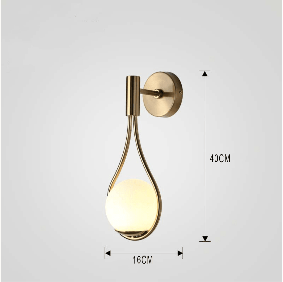Metal Wall Sconce Minimalist Lamp Gold Black Silver Finish Hardwired Fixture Bedroom Hallway Living Room Dining Room Sconce
