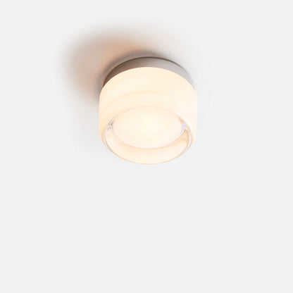 LED Wall Sconce Light – Acrylic Aluminum Button-Switch Fixture for Bedroom Bathroom Hallway – Ambient Glow Ceiling Mounted