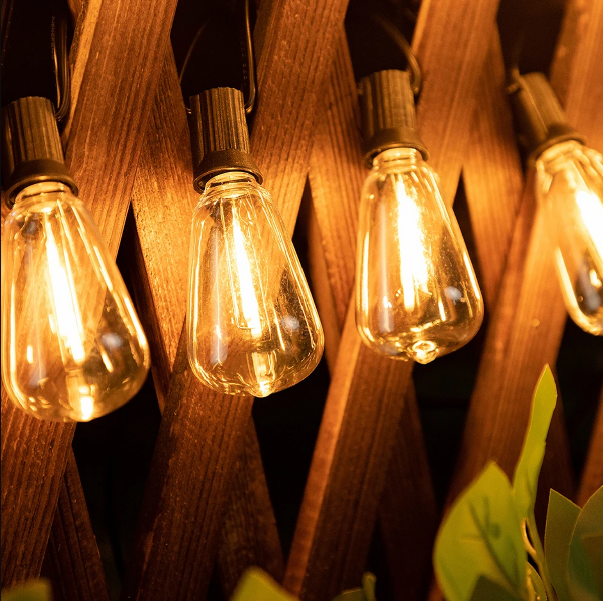 Weather-Resistant Patio Globe Lights with 15 Unbreakable Bulbs – 33 ft Plug-In Bistro Lighting for Deck, Yard, and Garden – Dimmable Weather