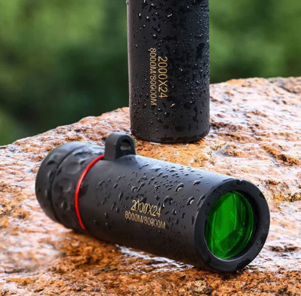 Compact Monocular Telescope with Manual Focus – Lightweight Optical Viewer for Wildlife Watching, Hiking & Travel – Waterproof Spotting Scop