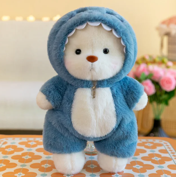 Plush Teddy Bear for Kids | Ultra-Soft Cuddly Stuffed Animal Toy | Comforting Sleep Companion for Toddlers & Children | Nursery Room Decor