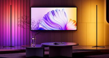 Color-Changing Floor Lamp with Music Sync & App Control – Modern RGB LED Standing Light for Living Room, Bedroom & Gaming Setup