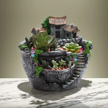 Courtyard Charm™ – Antique Architectural Flowerpot