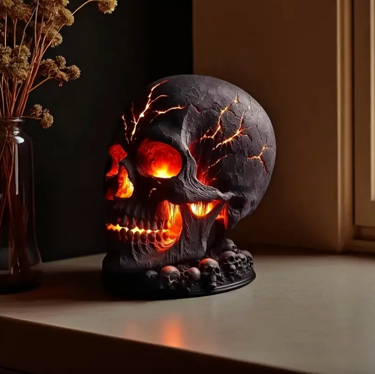 Inferno™ – Molten Skull Lava Lamp