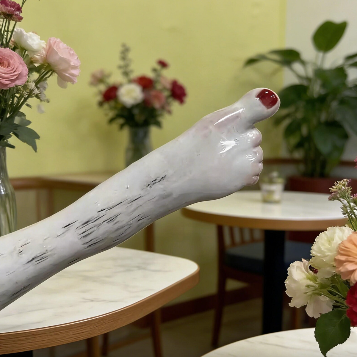 Sip My Leg™ Ceramic Straw