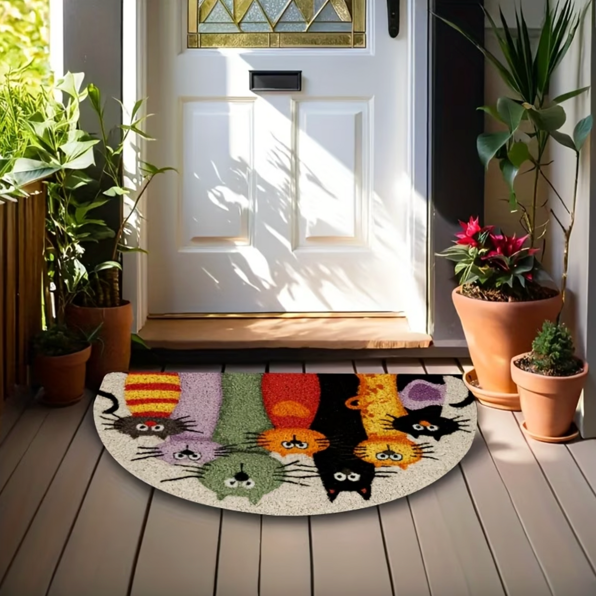 WhiskerWelcome™ Door Mat