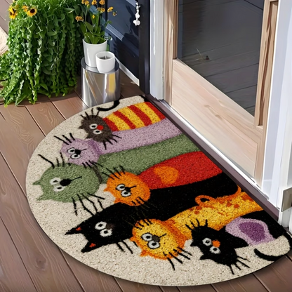 WhiskerWelcome™ Door Mat