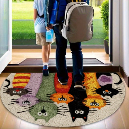 WhiskerWelcome™ Door Mat