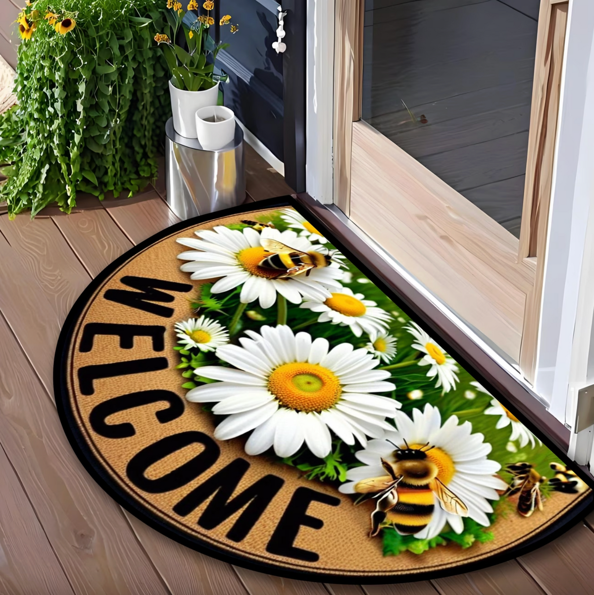 HoneyBloom™ Welcome Mat