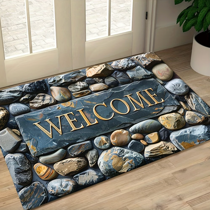 RiverShore™ - Velvet Pebble Welcome Mat