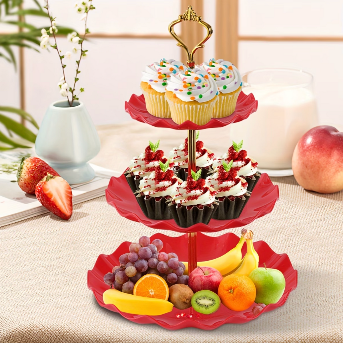 Servéa™ – Elegant Tiered Serving Stand