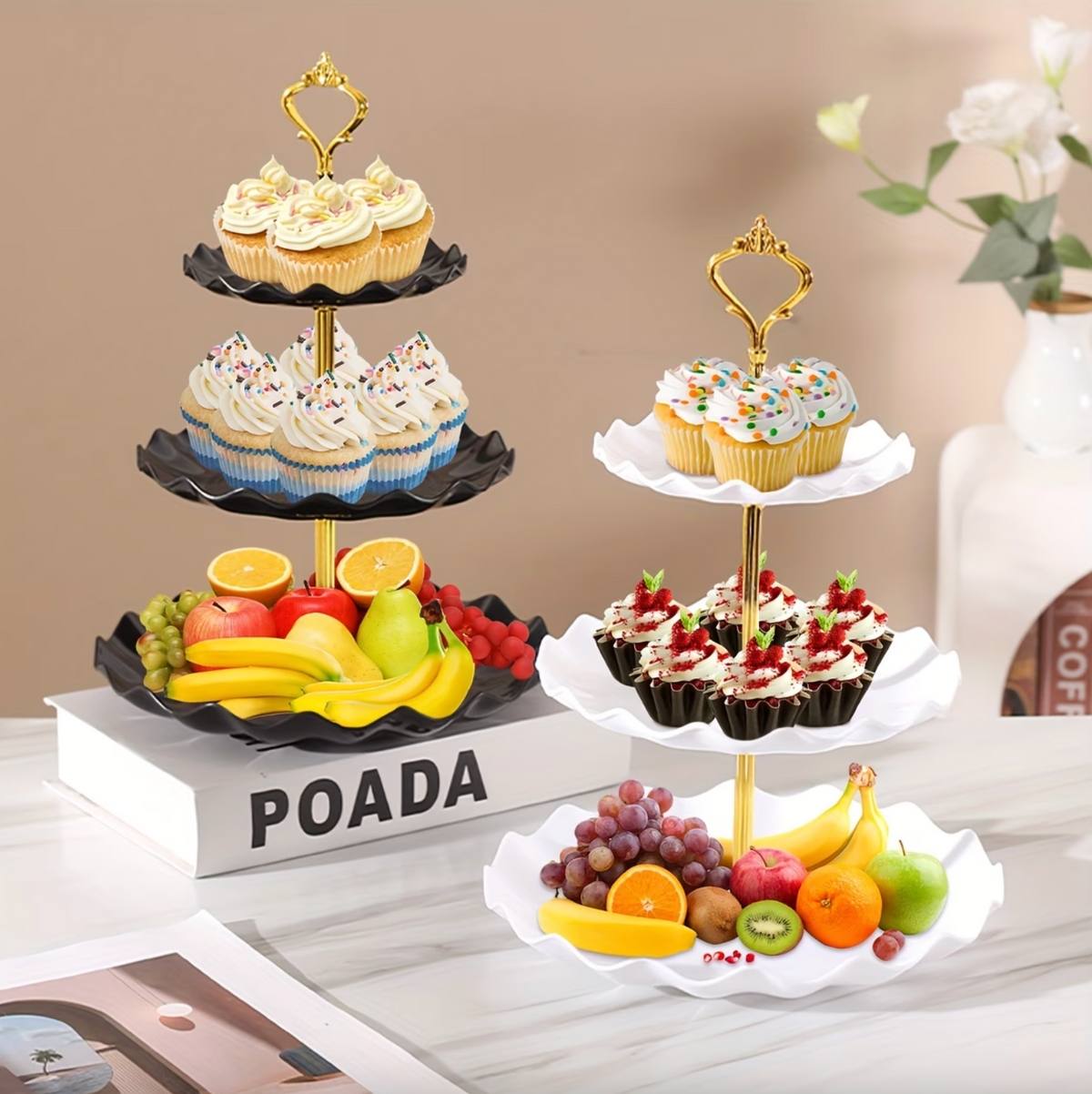 Servéa™ – Elegant Tiered Serving Stand