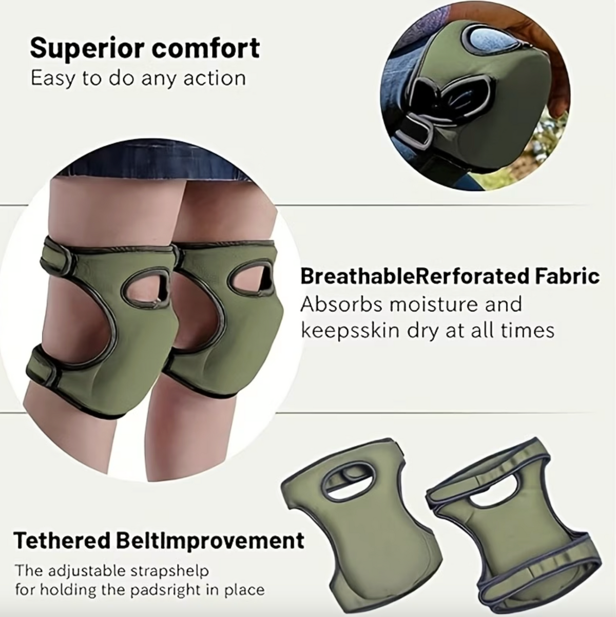 KneeRelief™ – Pain-Relief Gardening Knee Pads
