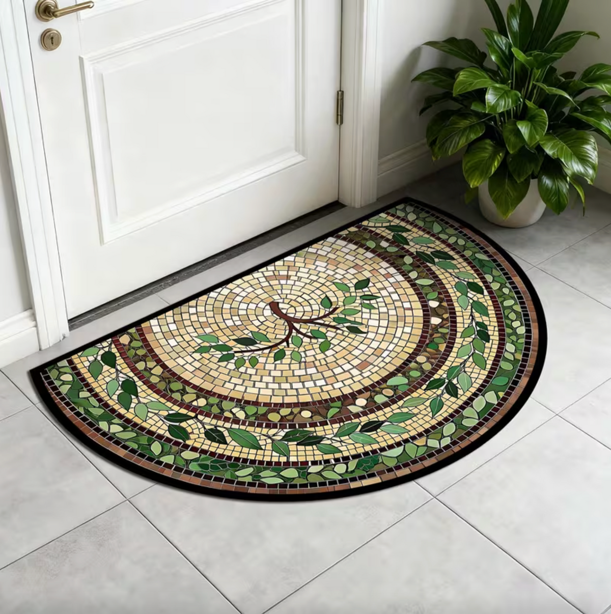 Verdantia™ – Mosaic Vine Doormat