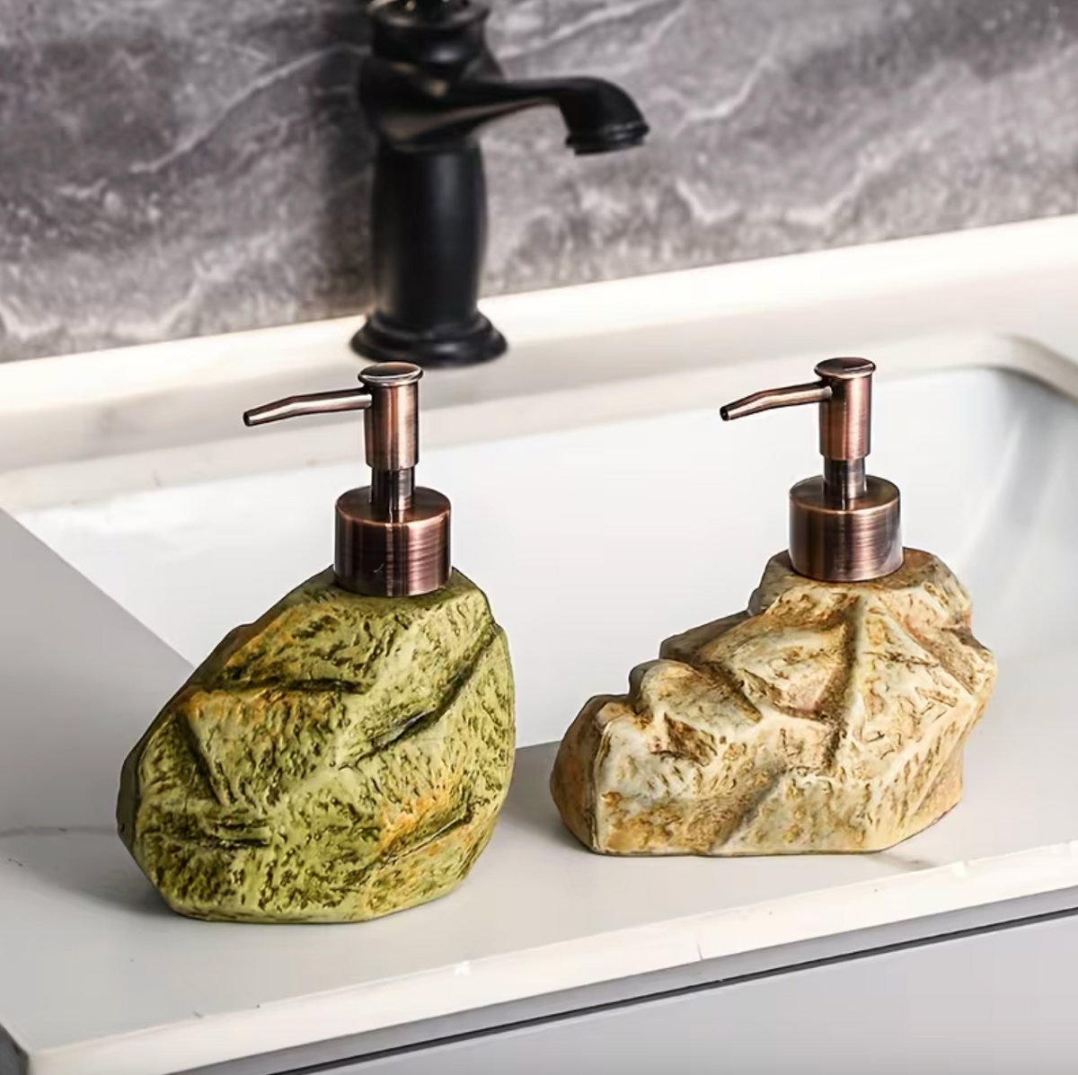 Aurestone™ - Natural Soap Dispenser