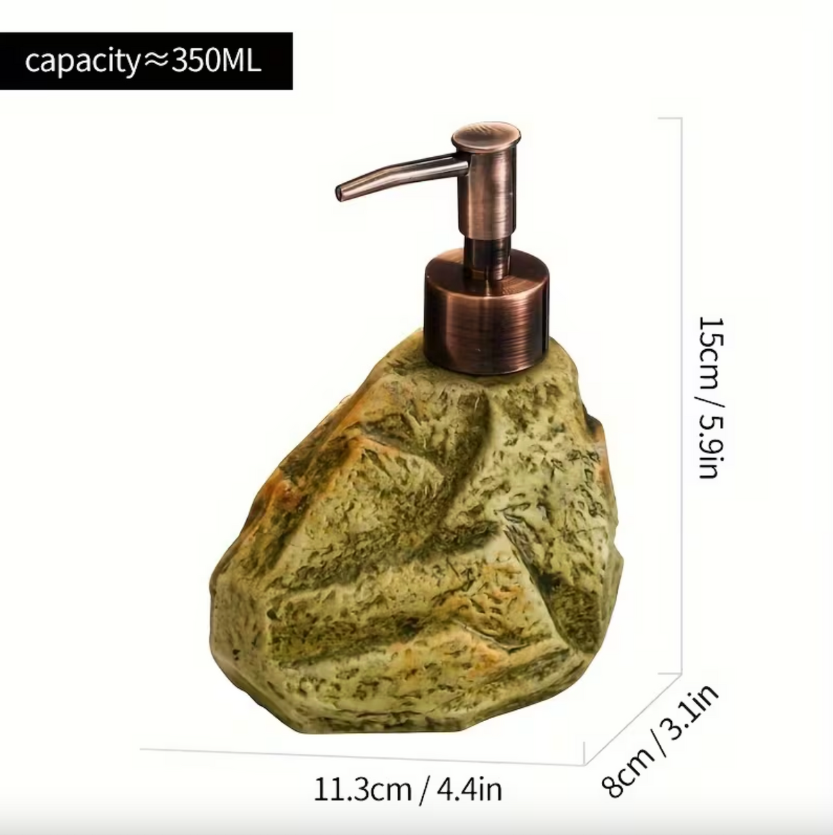 Aurestone™ - Natural Soap Dispenser