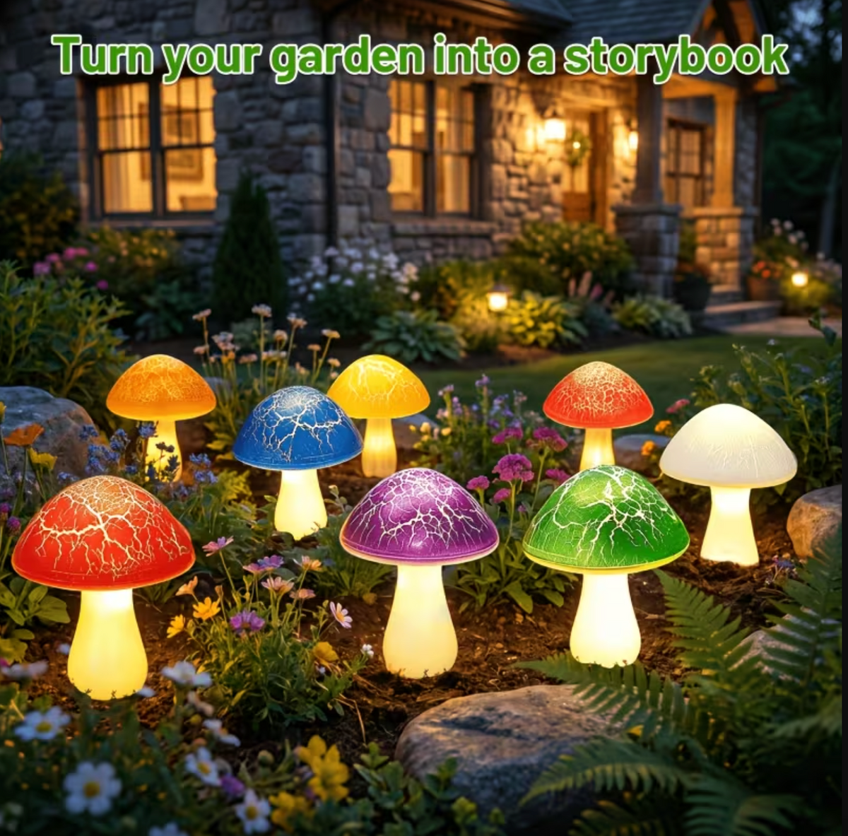 ShroomGlow™ - Solar Mushroom Garden Lights